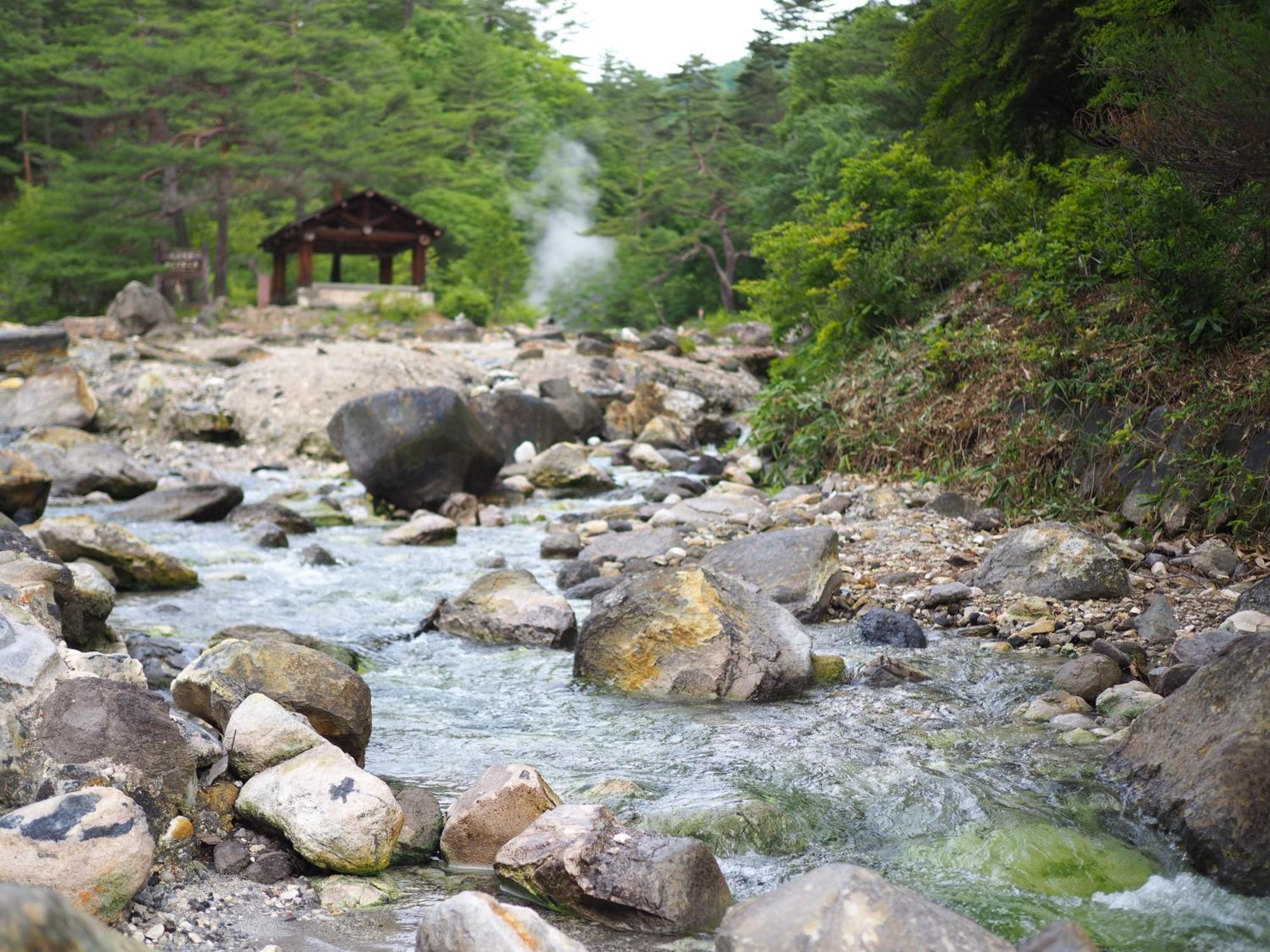 Buna Kusatsu Onsen Inn Esterno foto